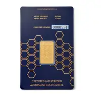  AGC 5g Bullion Minted Gold Tablet 99.99%